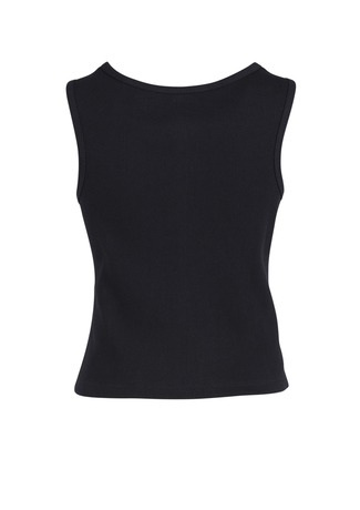 Women's Cool Stretch Peaked Vest - Black - Uniform Edit