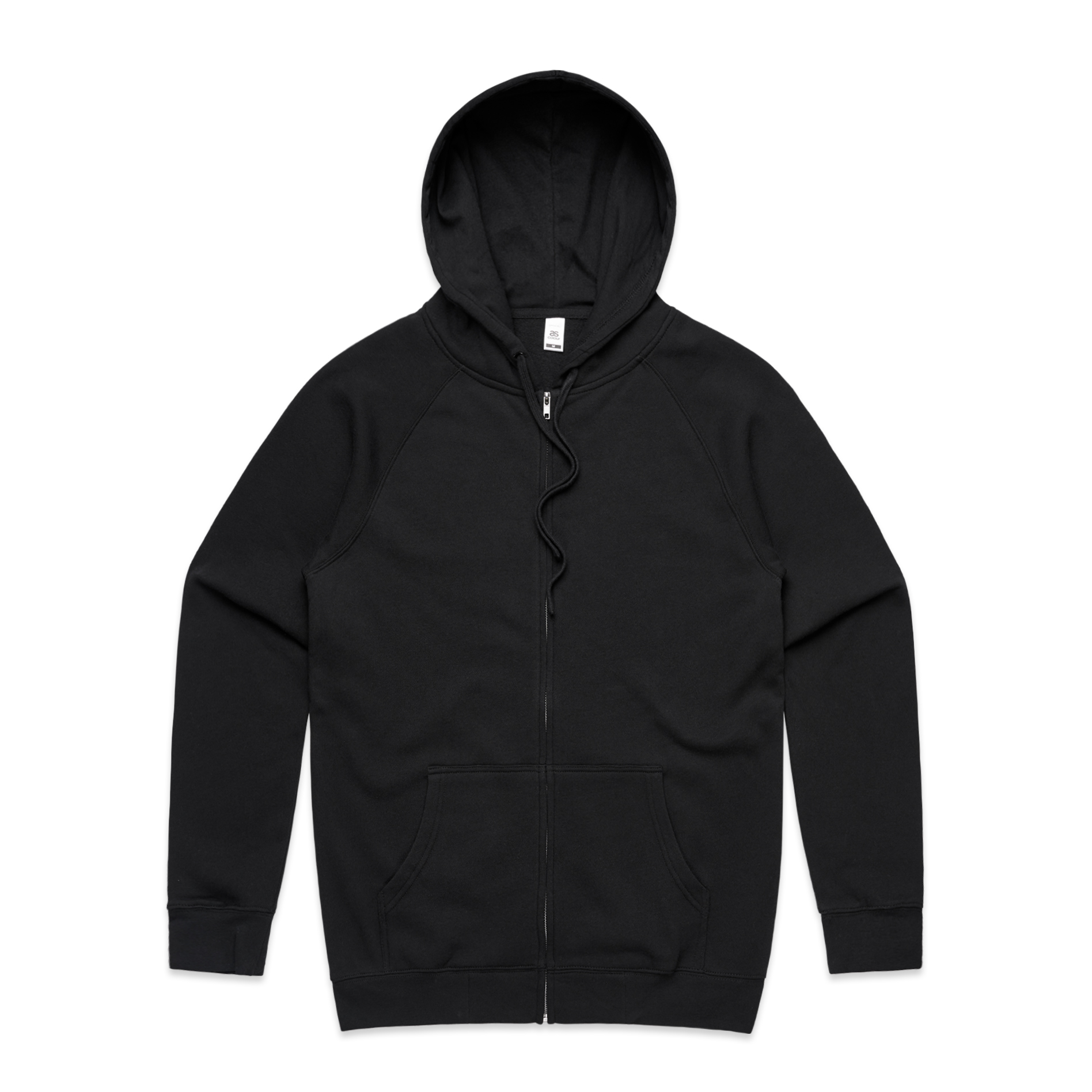 Men's Official Zip Hood - Black 5103 - Uniform Edit