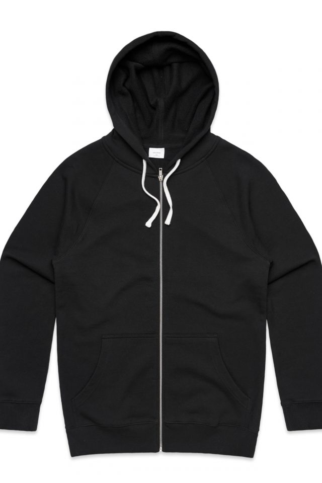 Men's Premium Zip Hood - Black 5122