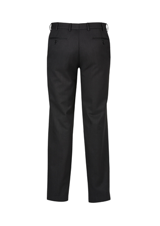 Mens Cool Stretch Flat Front Pant - Black - Uniform Edit