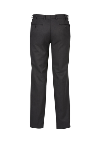 Mens Cool Stretch Flat Front Pant - Charcoal - Uniform Edit