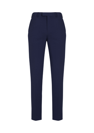 Mens Siena Slim Fit Flat Front Pant - Marine - Uniform Edit