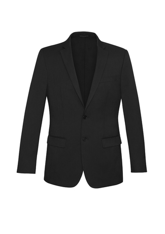 Men's Cool Stretch Suiting Slimline Jacket - Black - Uniform Edit