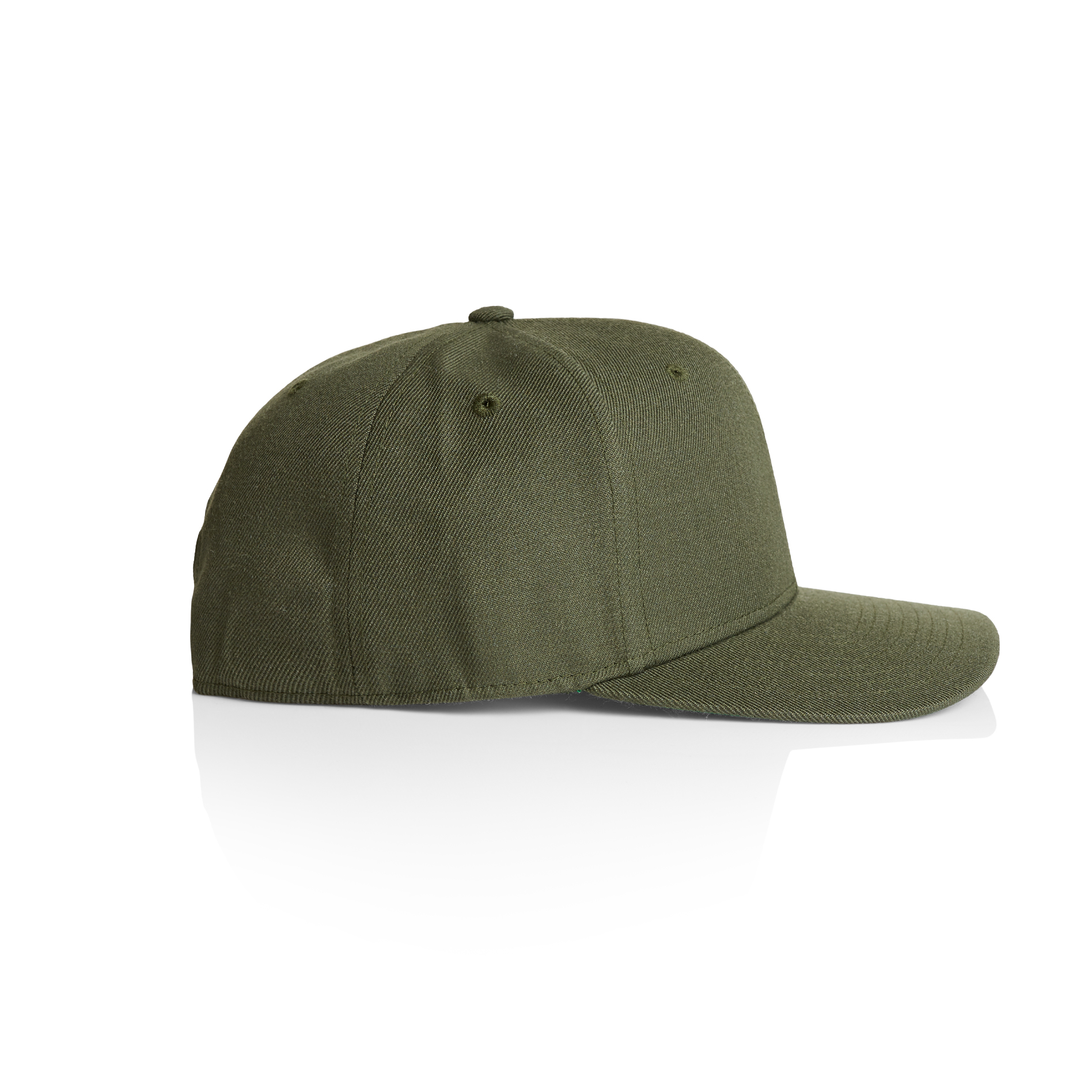 AS Colour Trim Snapback Cap - Army - Uniform Edit