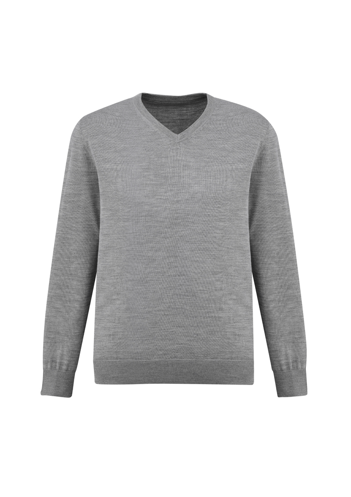 Mens Roma Pullover Silver - Uniform Edit