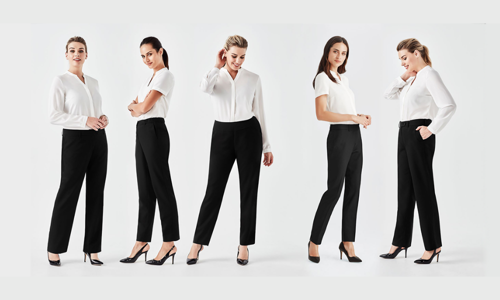 The Most Comfortable Women's Work Pants - Find your fit at The Uniform Edit  - Uniform Edit