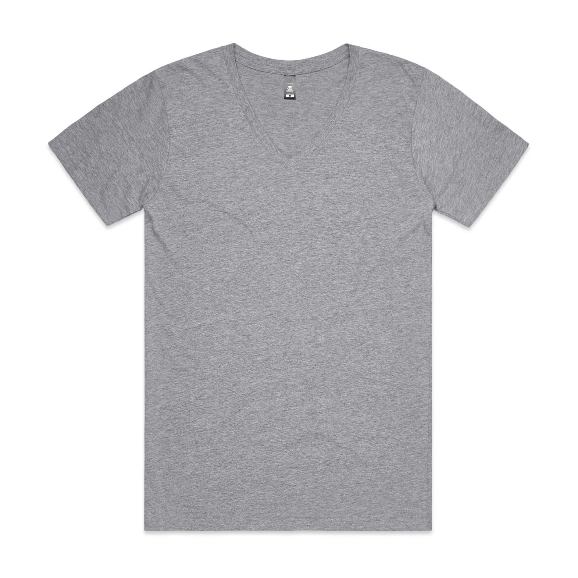 Men's AS Colour V-Neck Tee - Grey - Uniform Edit