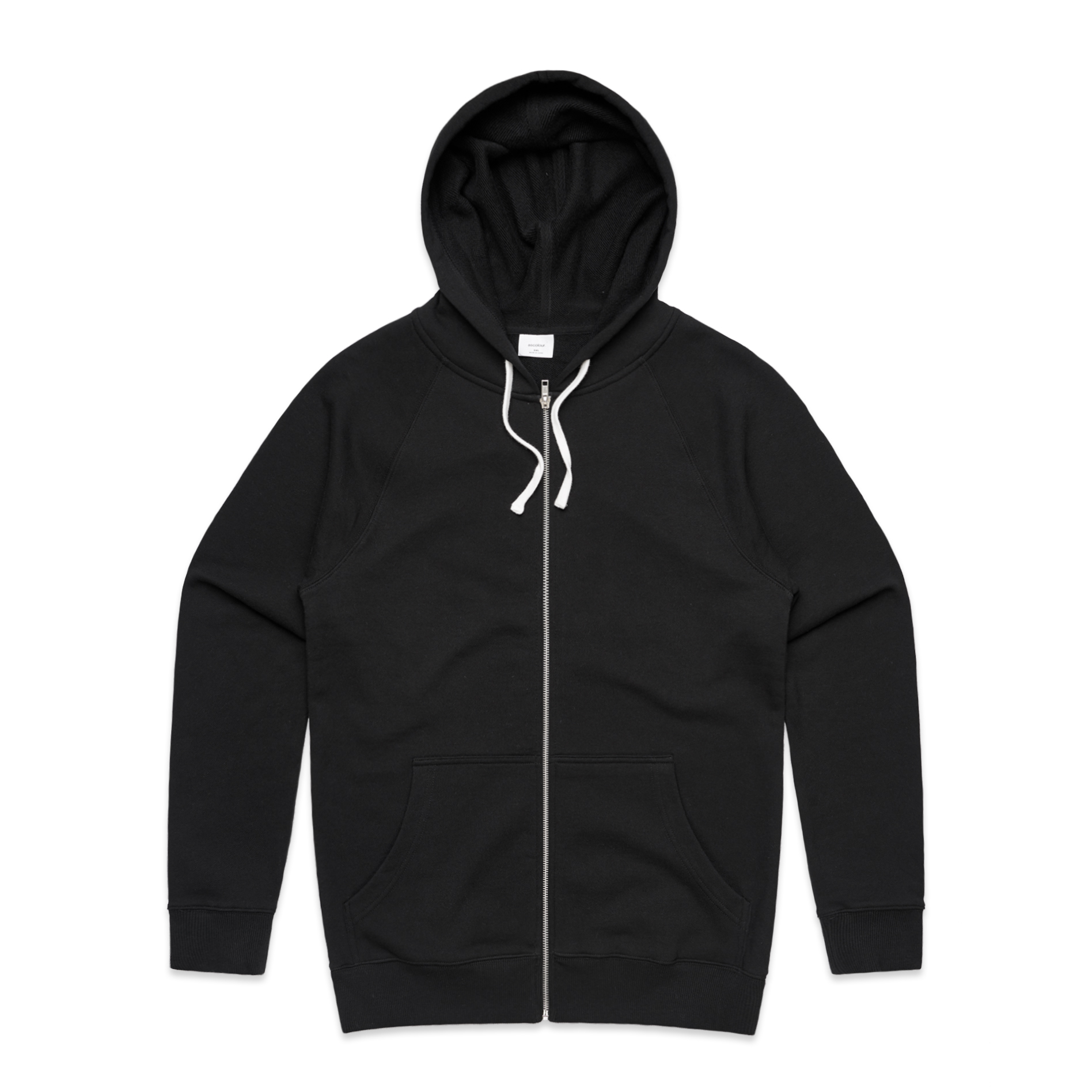 Men's Premium Zip Hood - Black 5122 - Uniform Edit