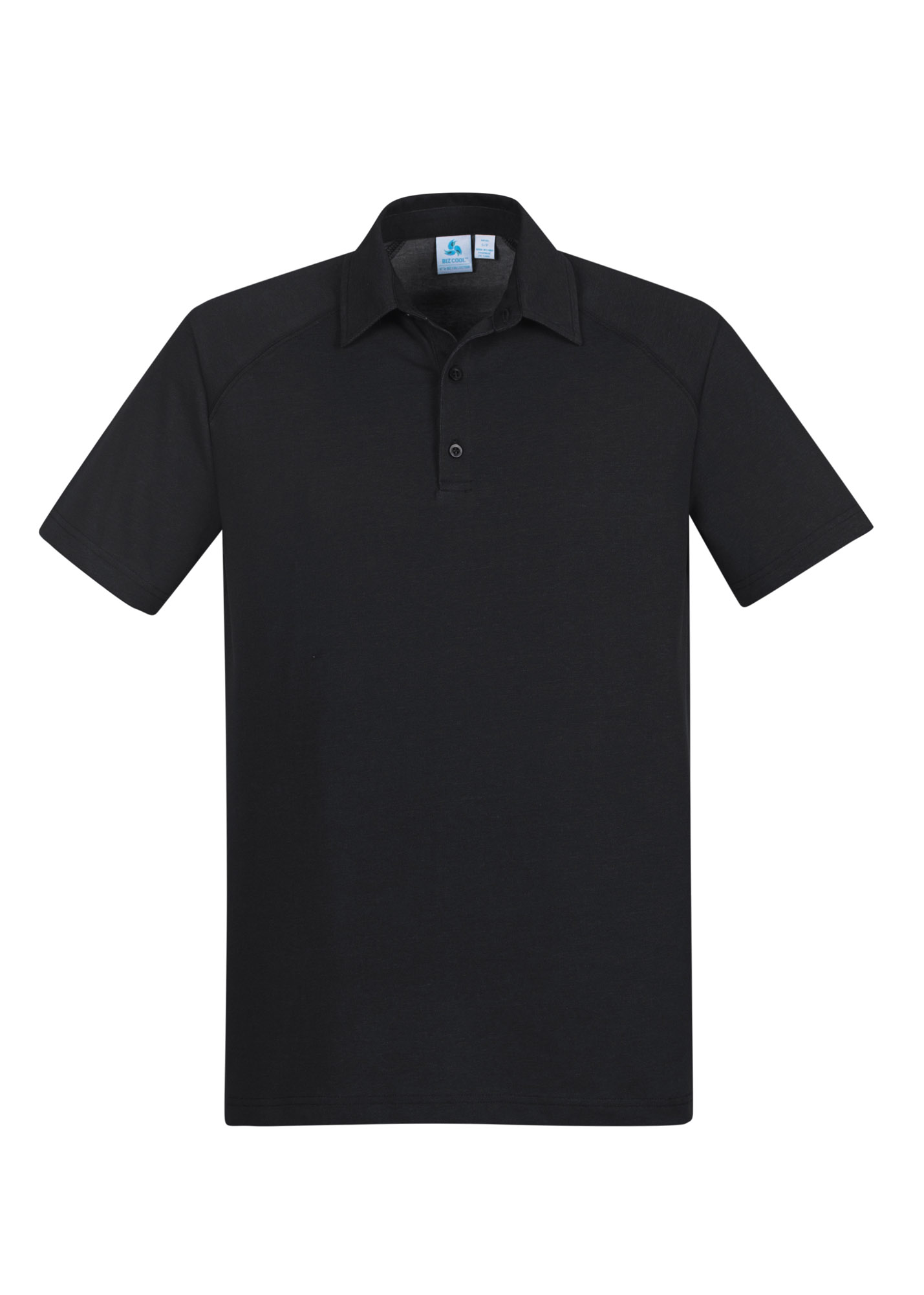 Men's Byron Polo T-Shirts - Black | The Uniform Edit