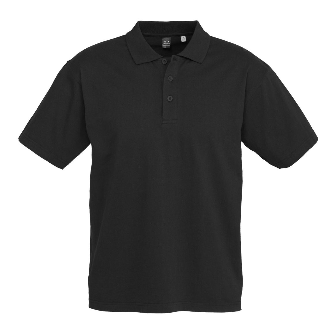Men's Ice Polo T-Shirts - Black | The Uniform Edit