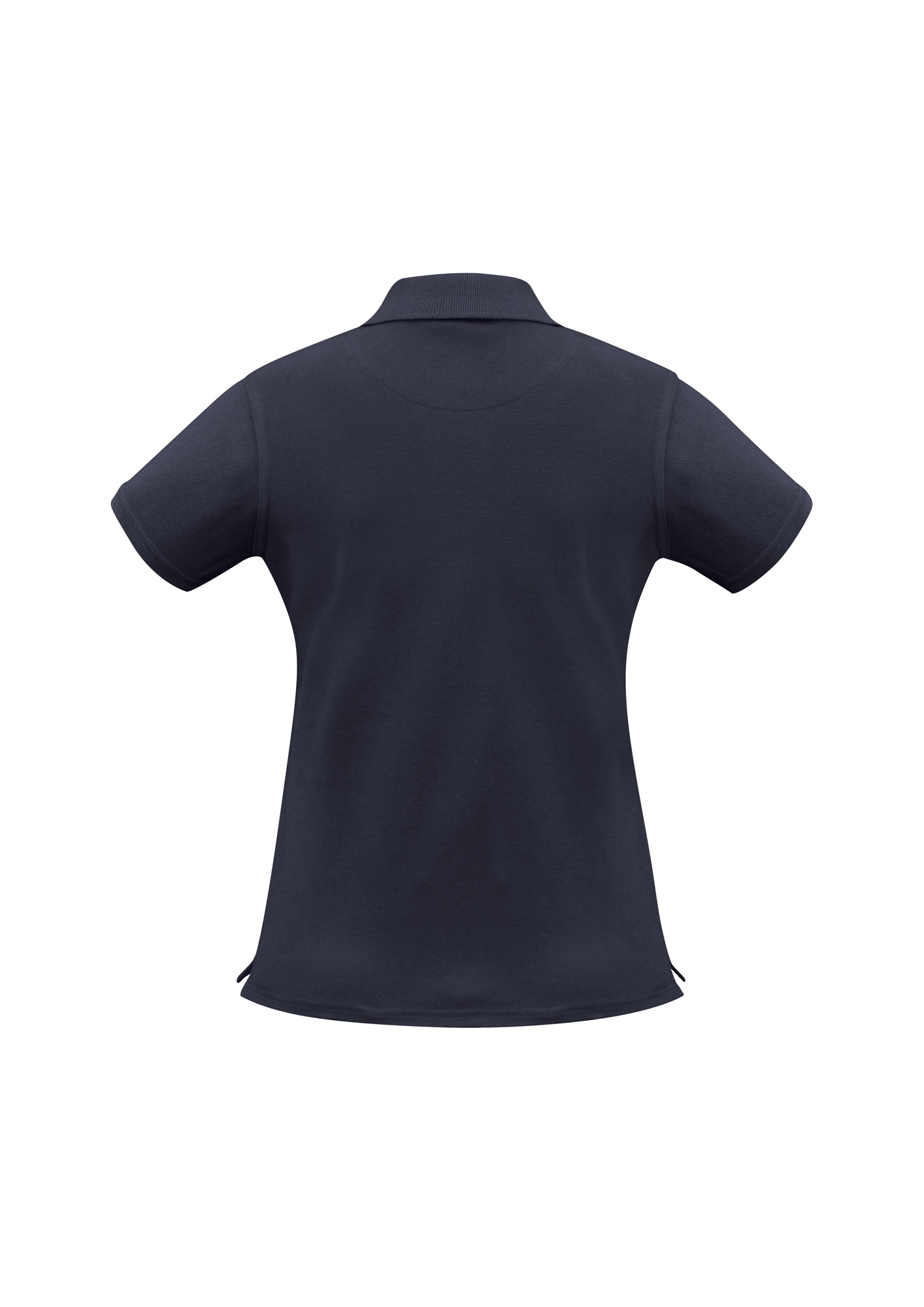 Women's Neon Polo T-Shirts - Navy | The Uniform Edit
