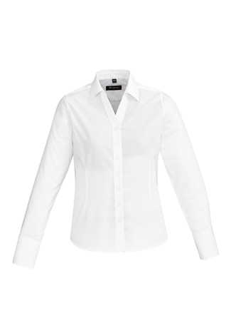 Hudson Ladies Long Sleeve Shirt | Work Shirts | Work Top | Ladies ...