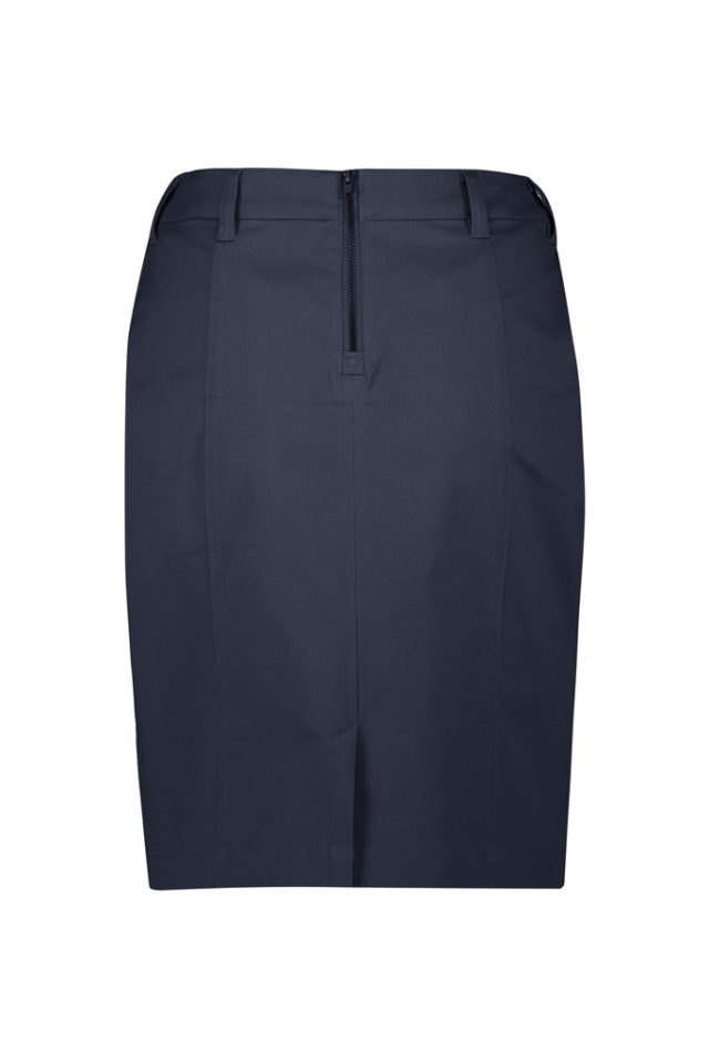 Women's Traveller Chino Skirt - Navy - Uniform Edit