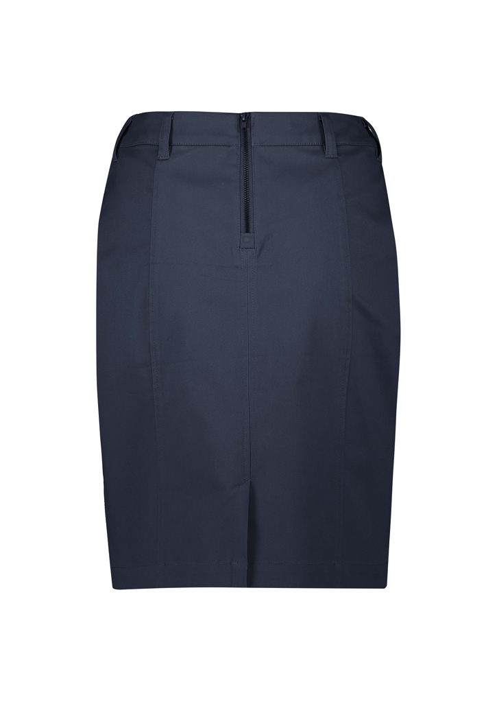 Women's Traveller Chino Skirt - Navy - Uniform Edit