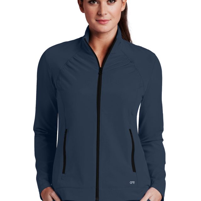 Ladies Barco One Endure Scrub Jacket Steel Uniform Edit