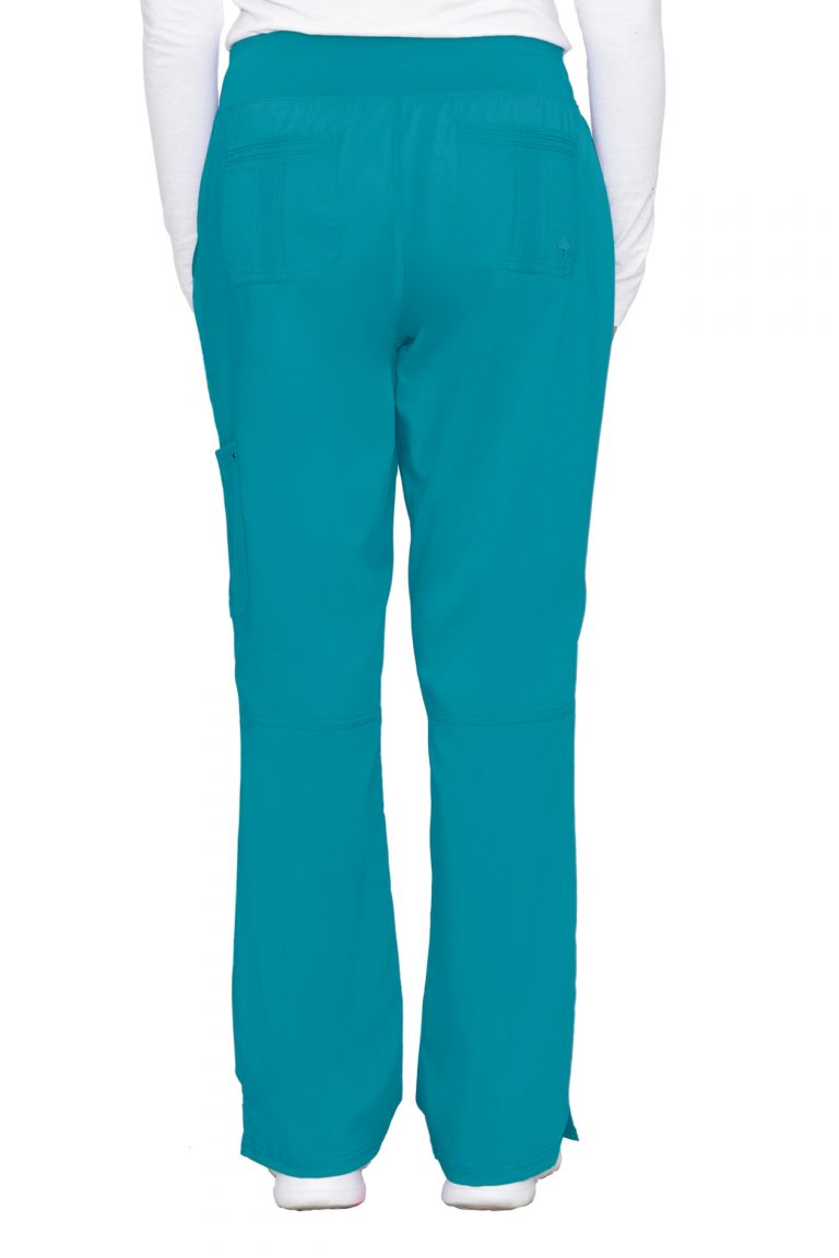 Ladies Tori Scrub Pants by Purple Label Teal Uniform Edit