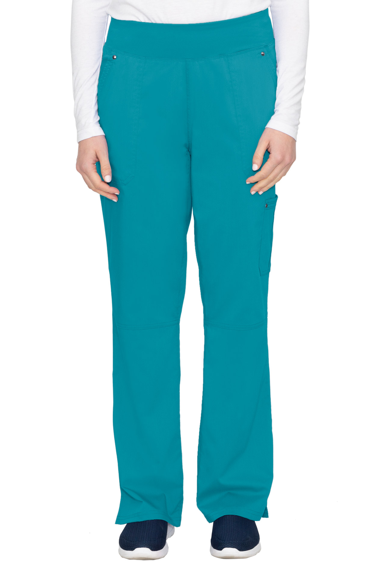 Ladies Tori Scrub Pants by Purple Label - Teal - Uniform Edit