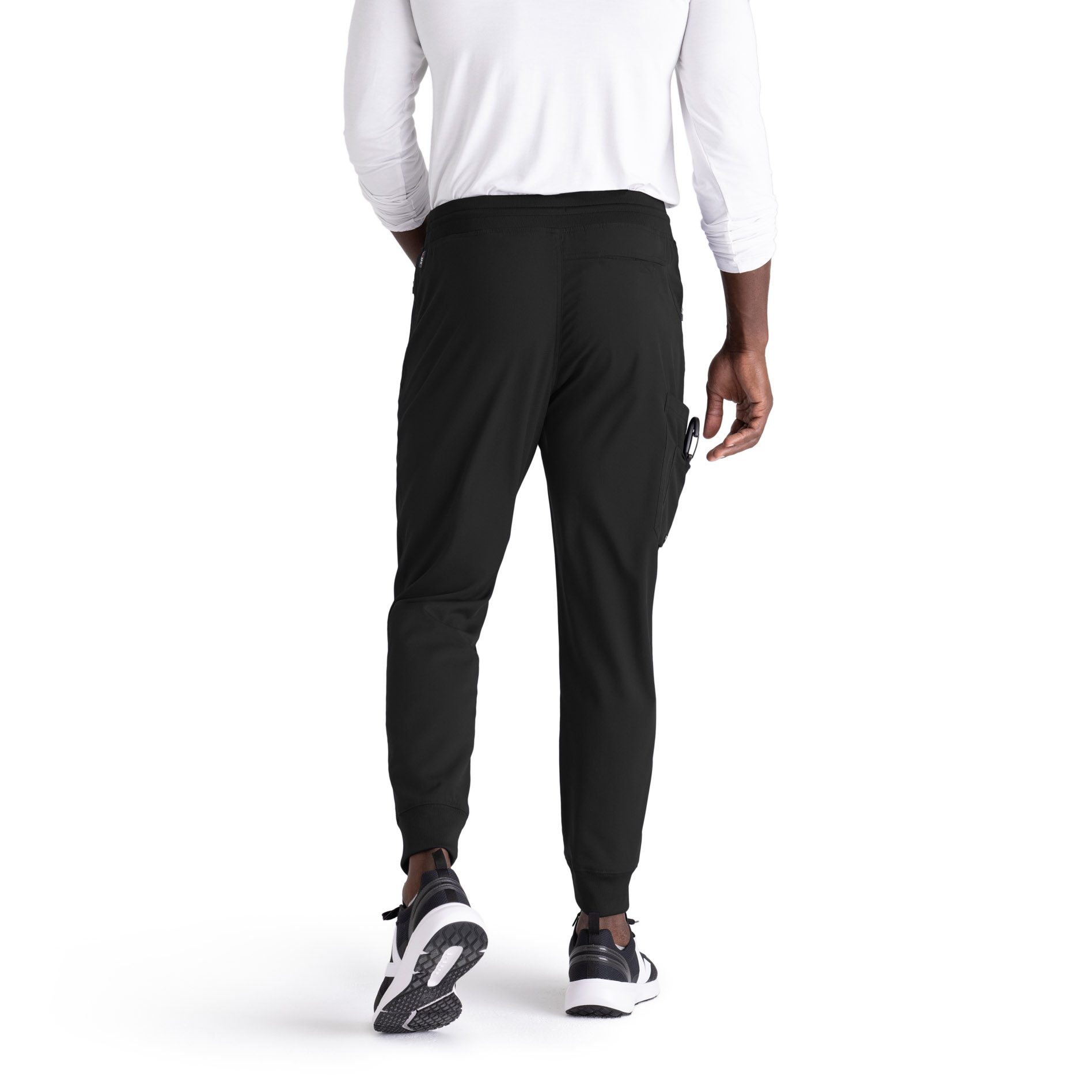Mens Grey’s Anatomy Stretch Murphy Scrub Pants – Black - The Uniform Edit