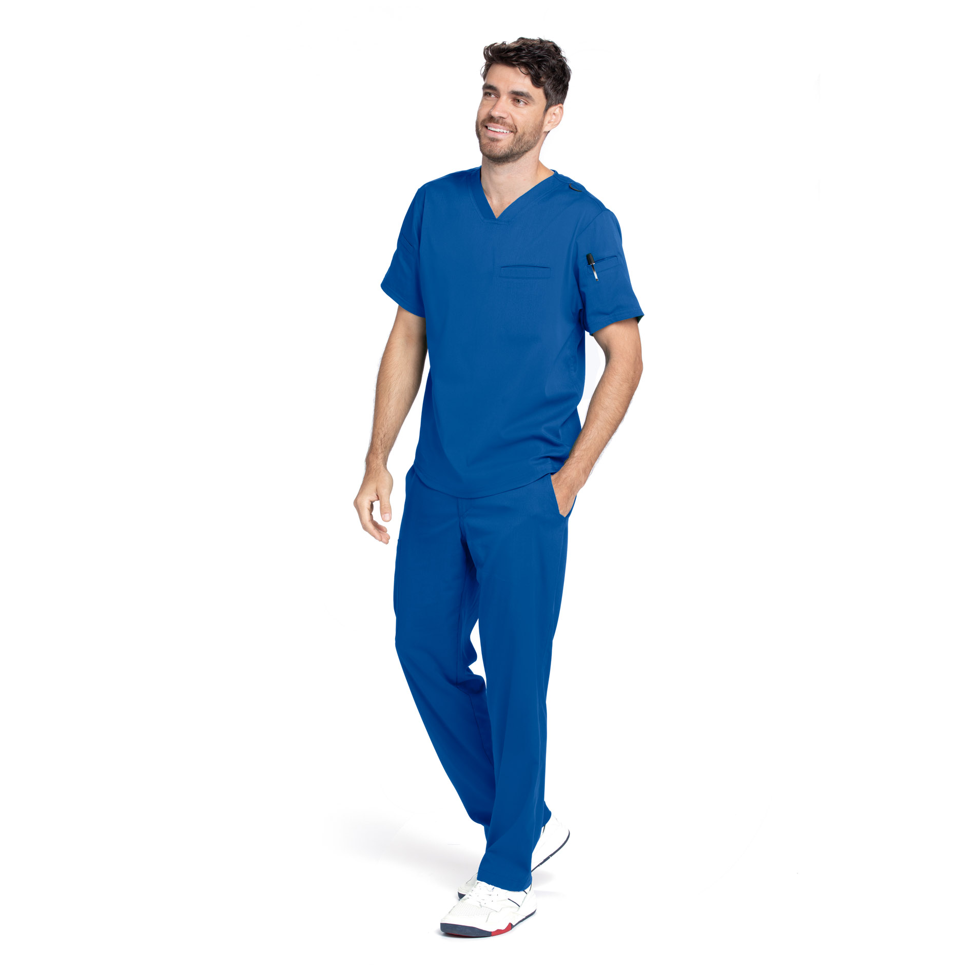 Mens Grey’s Anatomy Stretch Wesley Scrub Pants – New Royal - The ...