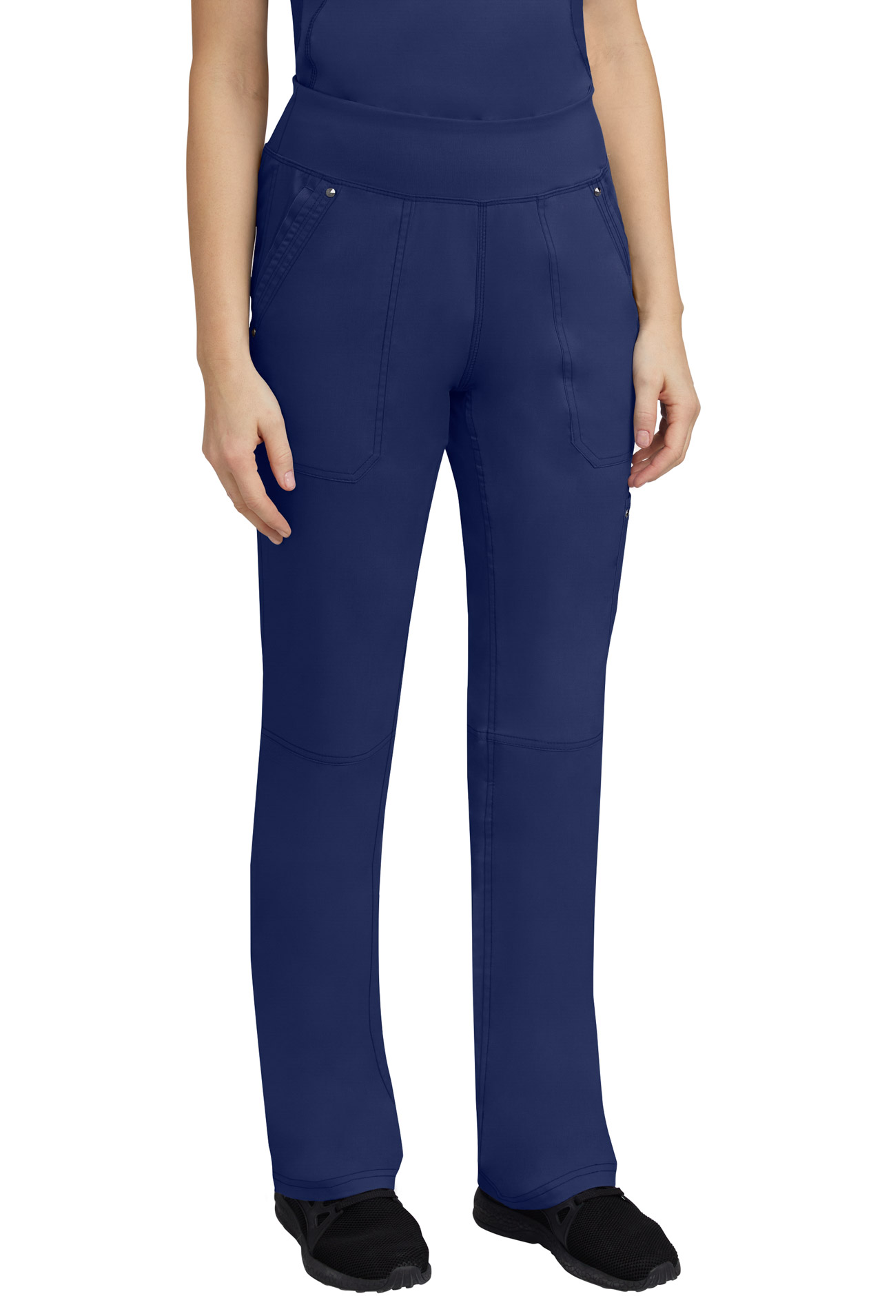 Ladies Tori Scrub Pants by Purple Label - Navy - Uniform Edit