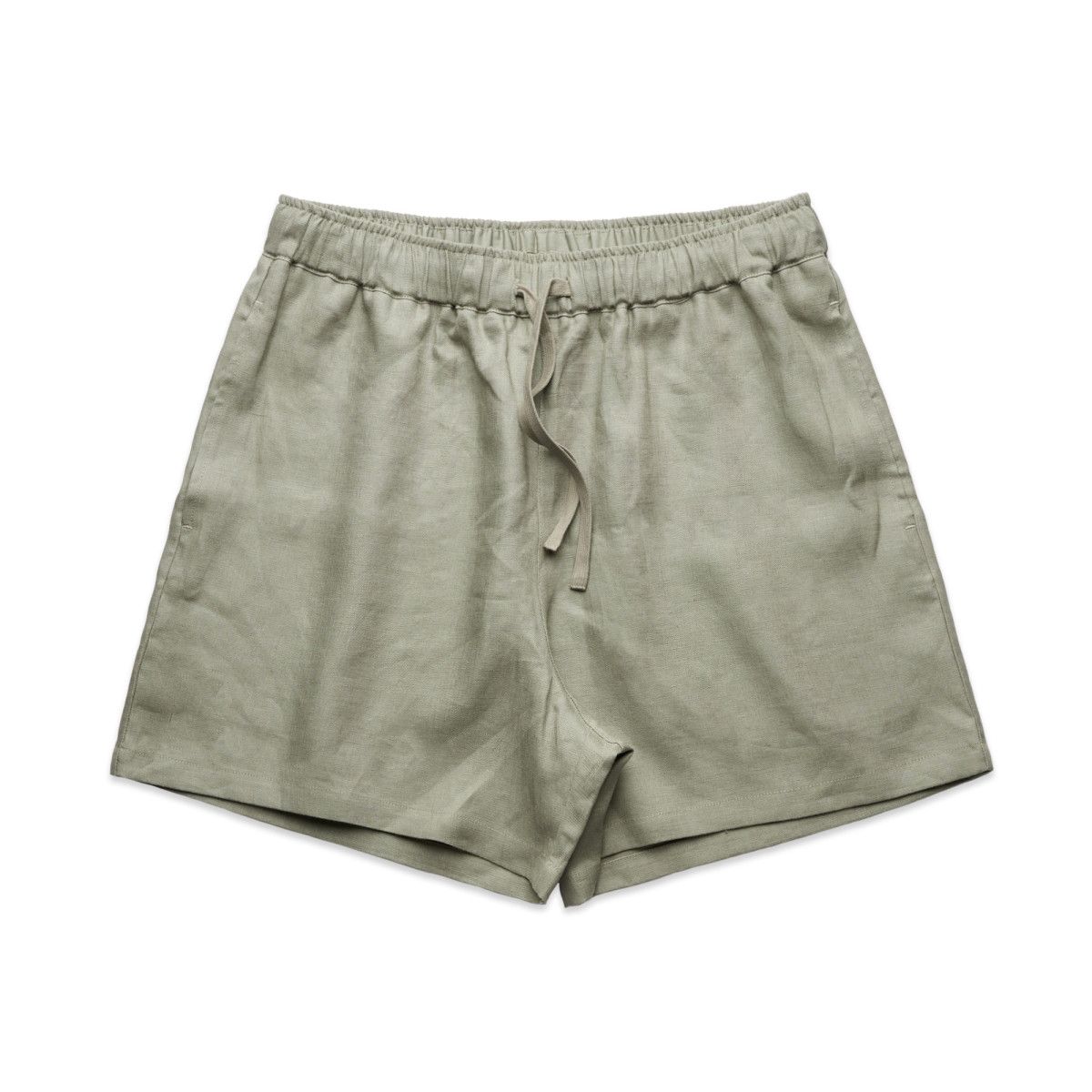 Women's AS Colour Linen Shorts - Eucalyptus - Uniform Edit
