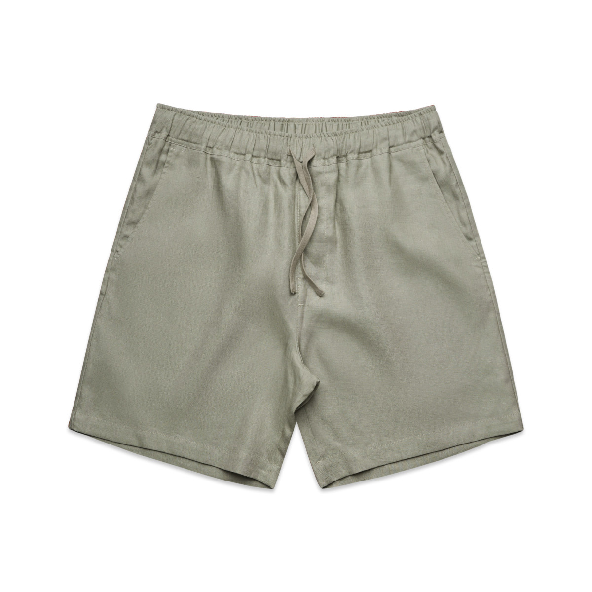 Mens AS Colour Linen Shorts - Eucalyptus | The Uniform Edit