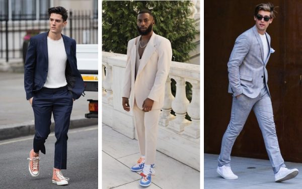 How To Wear Sneakers At Work | Men work outfits, Mens outfits, How to wear  sneakers