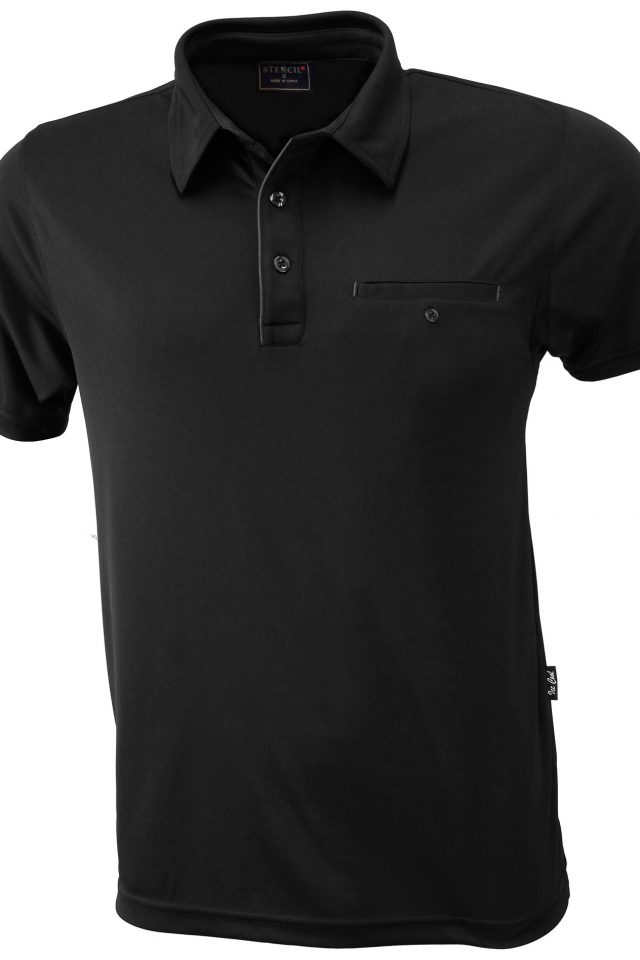 Men's Boston Polo - Black/Charcoal