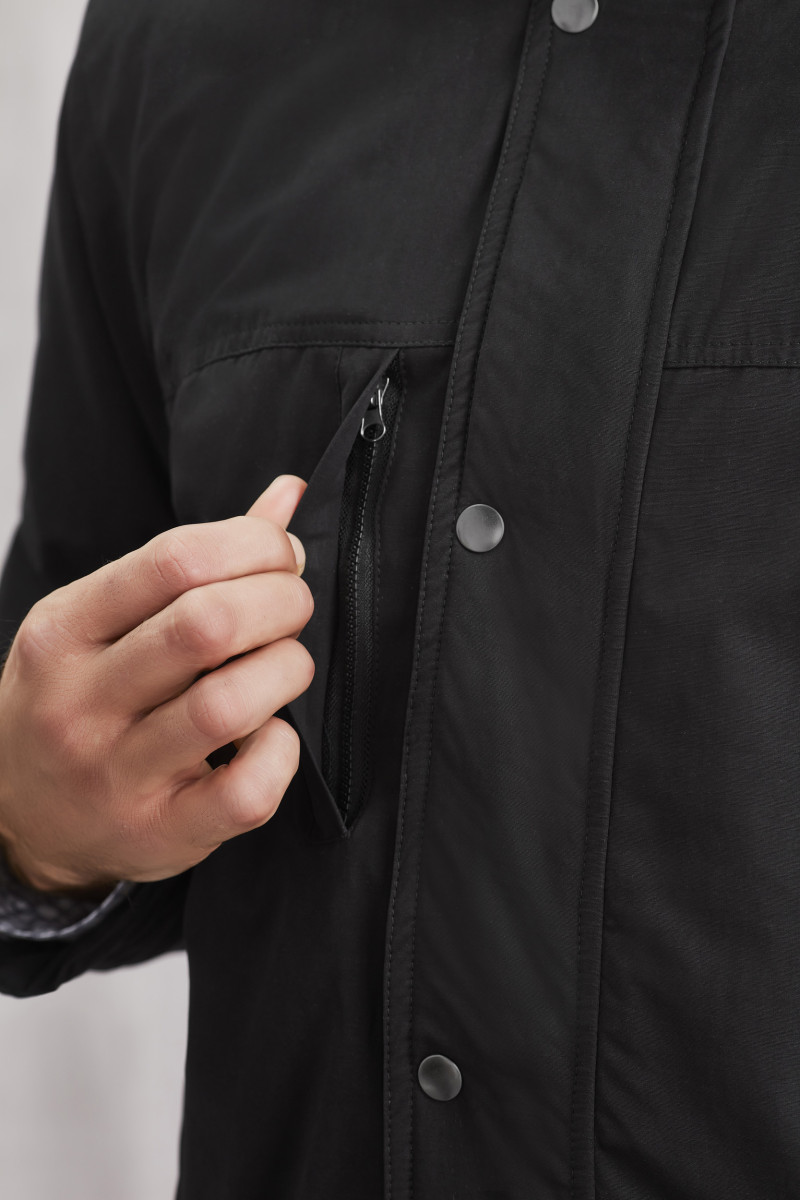 Melbourne Men's Comfort Jacket - Black - Uniform Edit