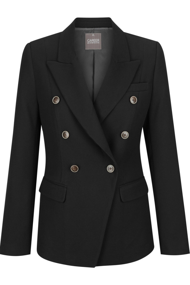 Women's Bronte Double Breasted Blazer Black