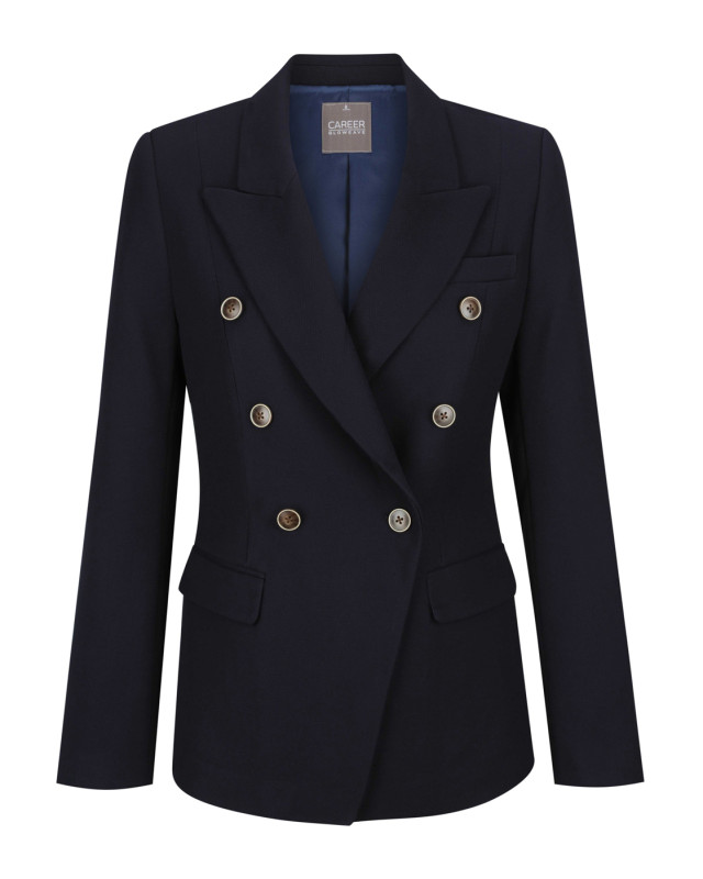 Women's Bronte Double Breasted Blazer Navy