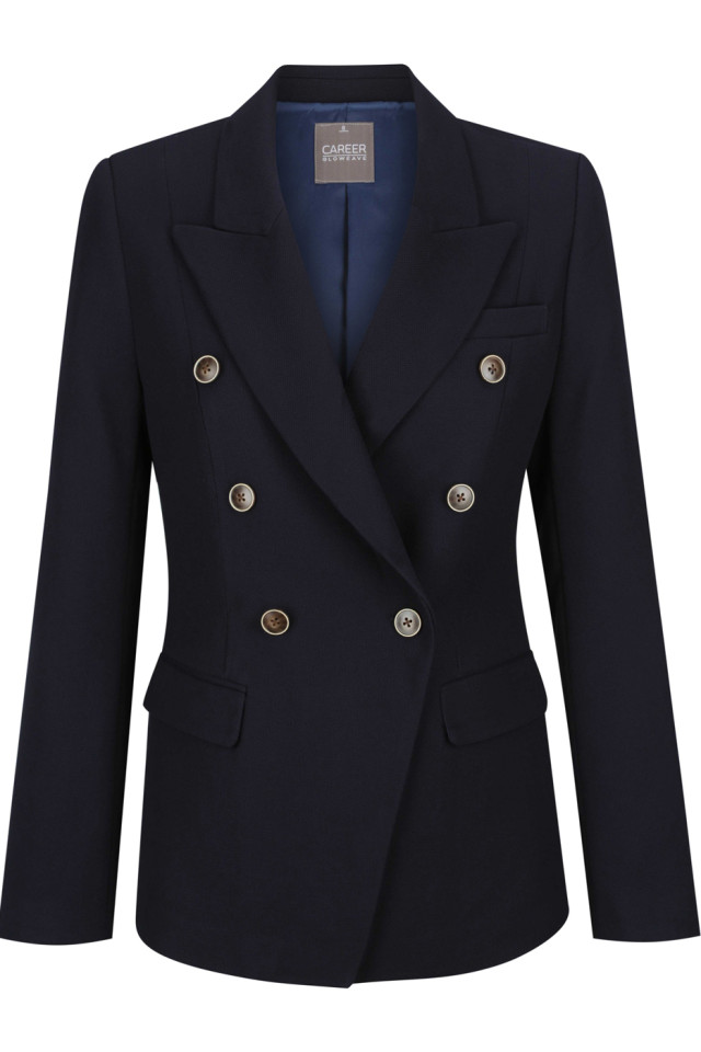 Women's Bronte Double Breasted Blazer Navy