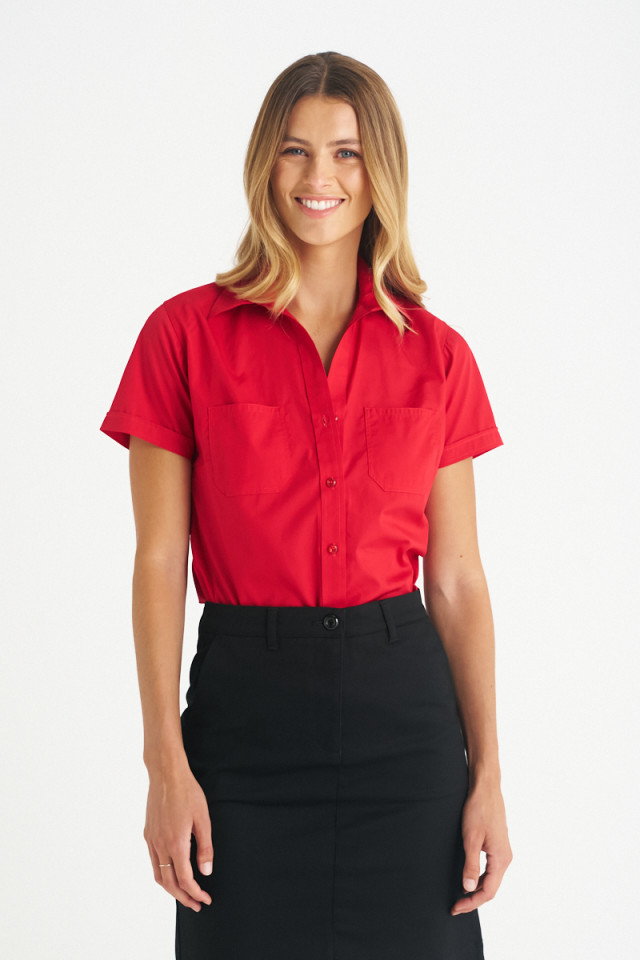 Women's Harley Short Sleeve Shirt Black - Image 2