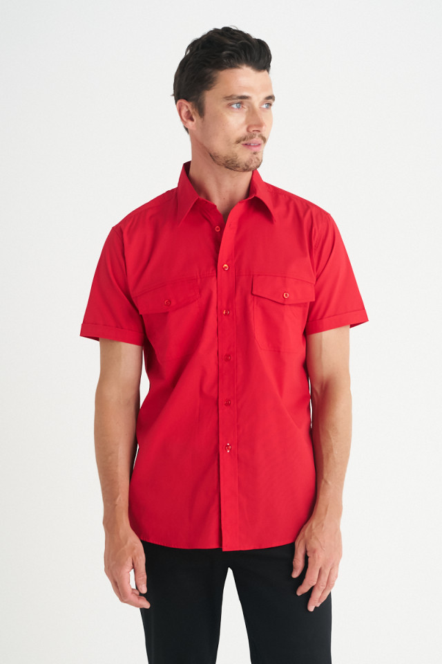 Men’s Harley Short Sleeve Shirt Gun Metal - Image 2