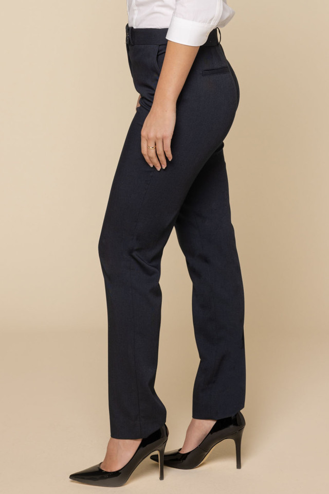Women's Elliot Washable Slim Leg Pant Navy - Image 2