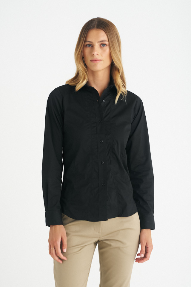 Women's Aston Long Sleeve Shirt White - Image 2