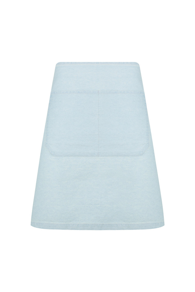 Unisex Charlie Waist Apron Vintage Denim - Image 2