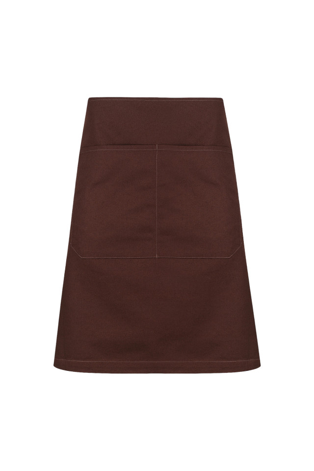 Unisex Jimmy Waist Apron Chocolate - Image 2