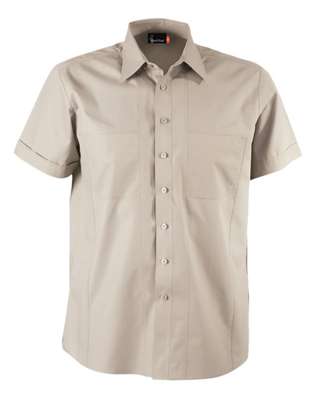 Men’s Aston Short Sleeve Shirt Stone