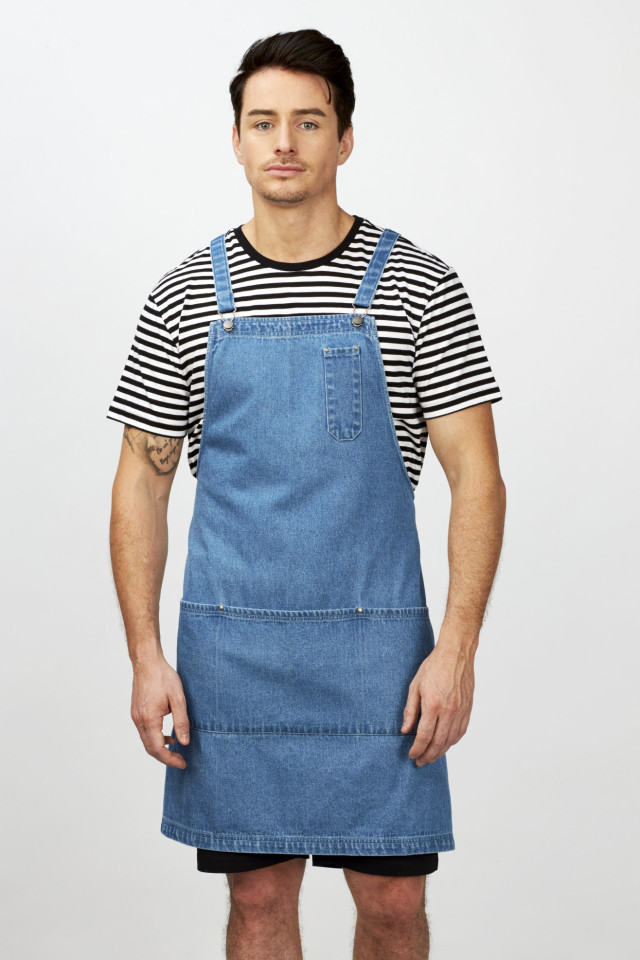 Men’s Stevie T-Shirt Navy/White - Image 2