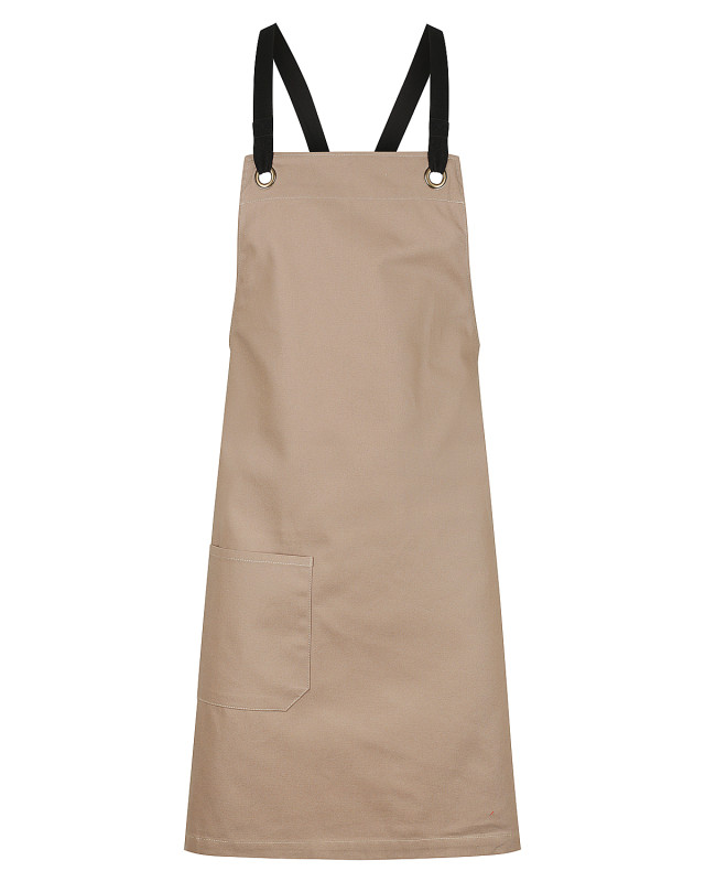 Unisex Brooklyn Bib Apron Walnut