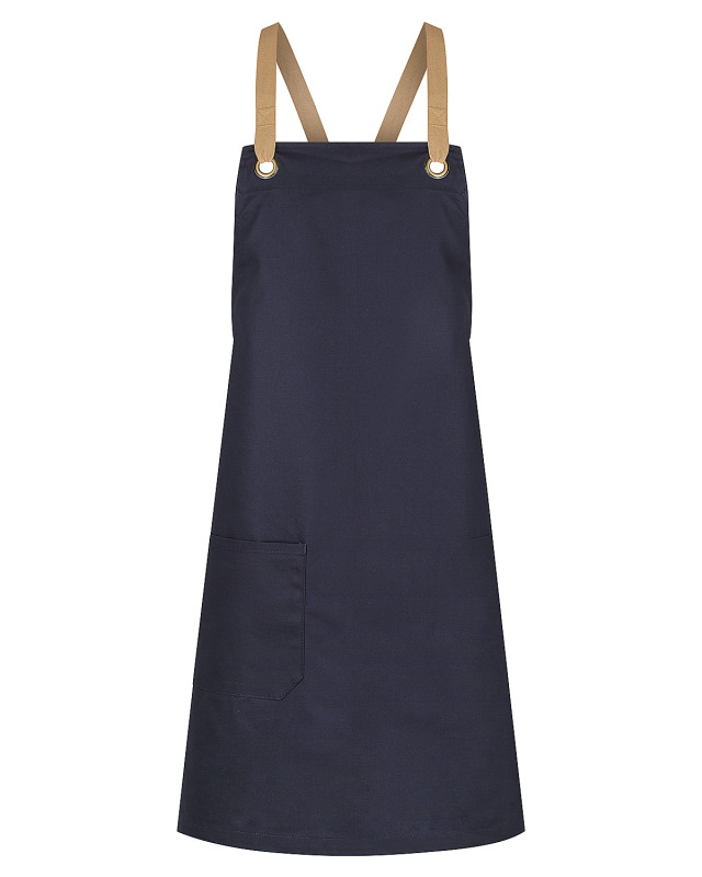 Unisex Brooklyn Bib Apron Navy