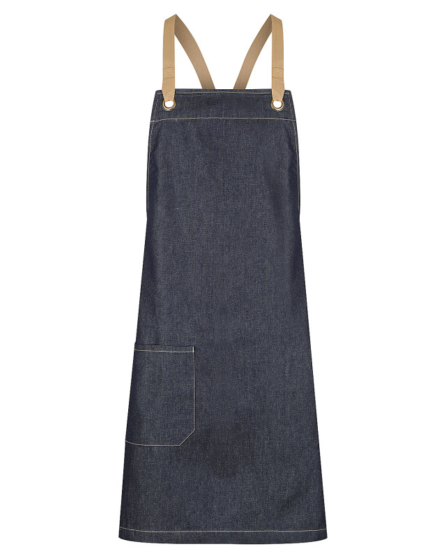 Unisex Billy Bib Apron Indigo Denim