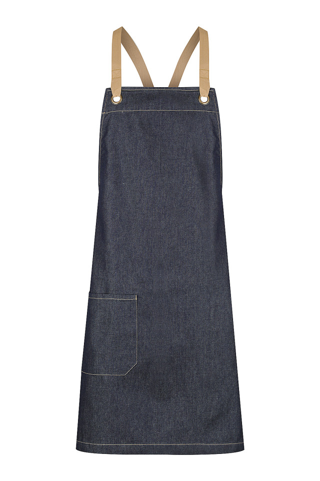 Unisex Billy Bib Apron Indigo Denim