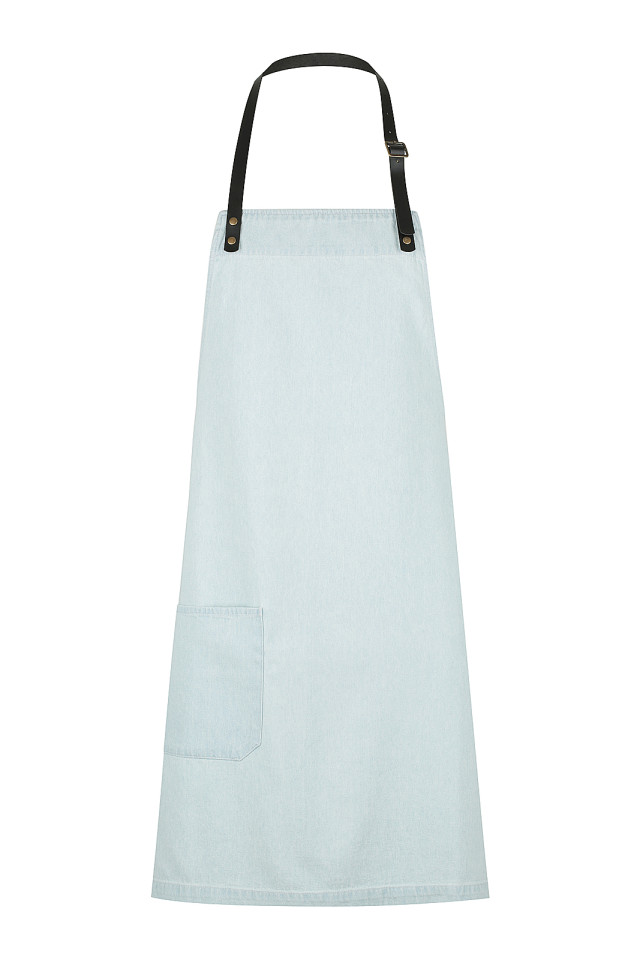Unisex Byron Bib Apron Vintage Denim