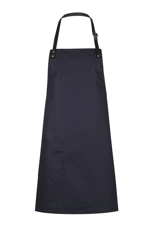 Unisex Luca Bib Apron Navy