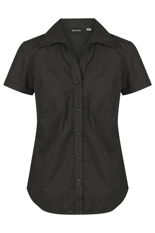 Women's Harley Short Sleeve Shirt Black