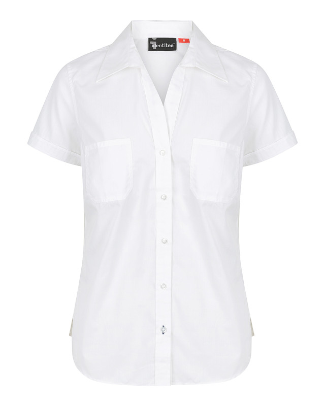 Women's Harley Short Sleeve Shirt White