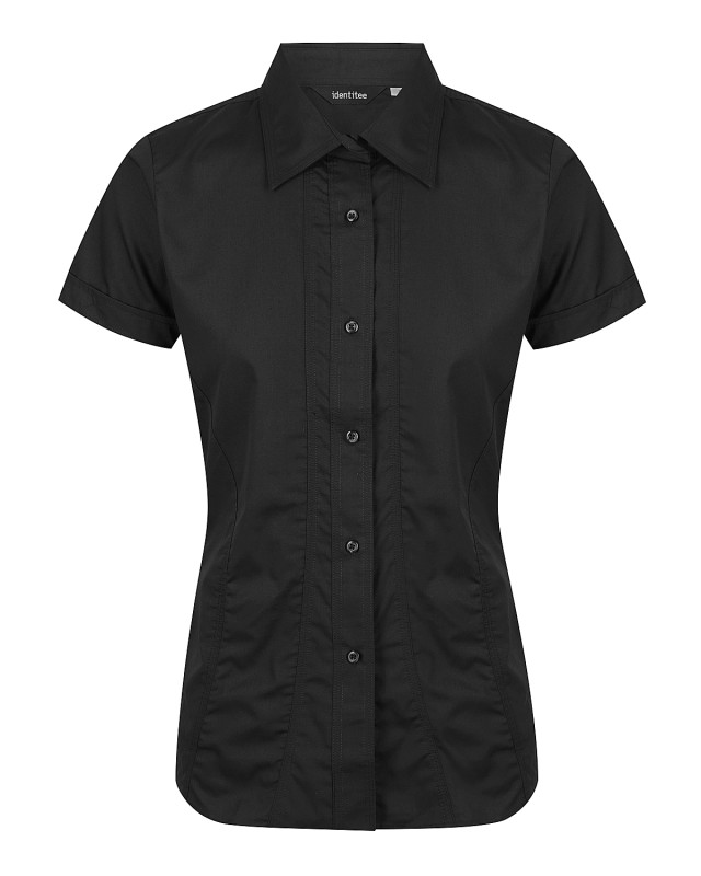 Women's Aston Short Sleeve Shirt Black