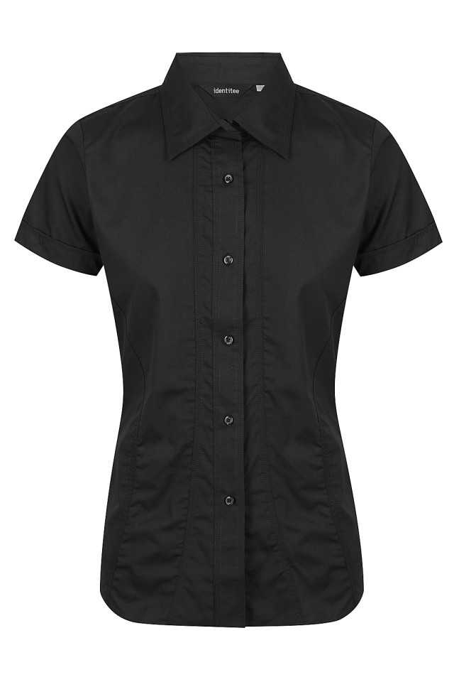 Women's Aston Short Sleeve Shirt Black